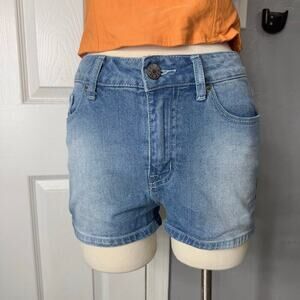 BDG High Rise Erin 5 Pocket Shortie Denim Jean Shorts Size 26